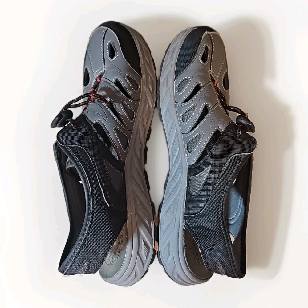 Outdoor Active Waterproof Sandals Men Closed Toe Shoes Sz 8 Gray Black #249‎ - Picture 6 of 8